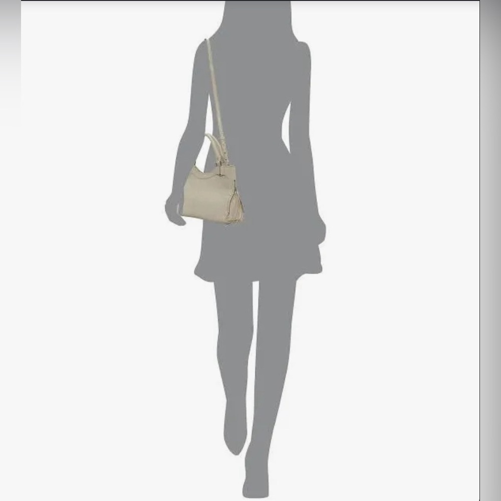 VINCE CAMUTO Leather Kayli Satchel - Picture 3 of 10